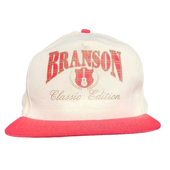 Vintage Branson Classic Edition Hat Cap Snapback Adjustable Canvas 100% Cotton - Picture 1 of 7